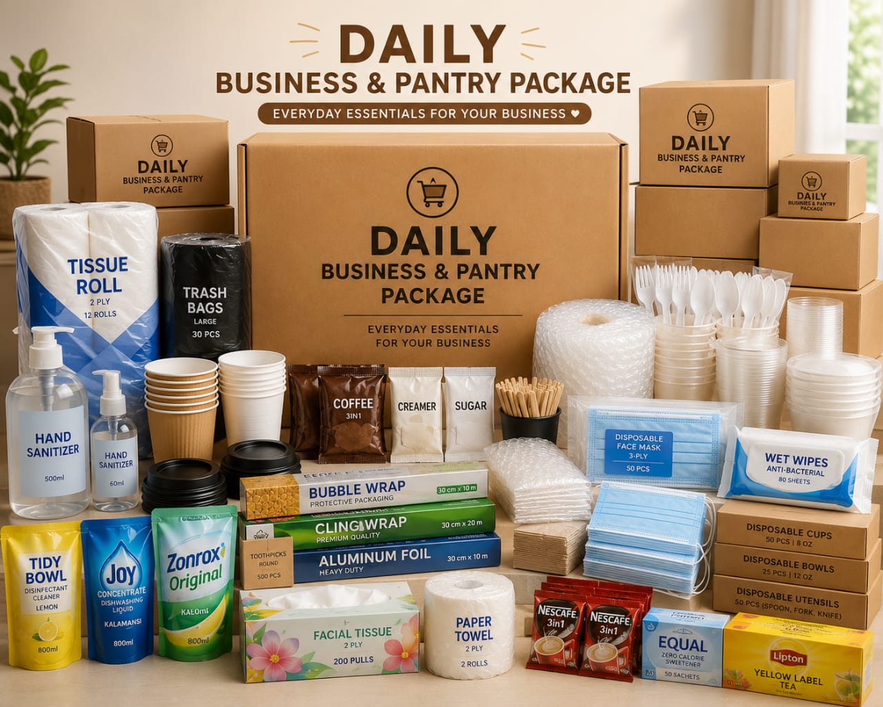 Daily Business & Pantry Package