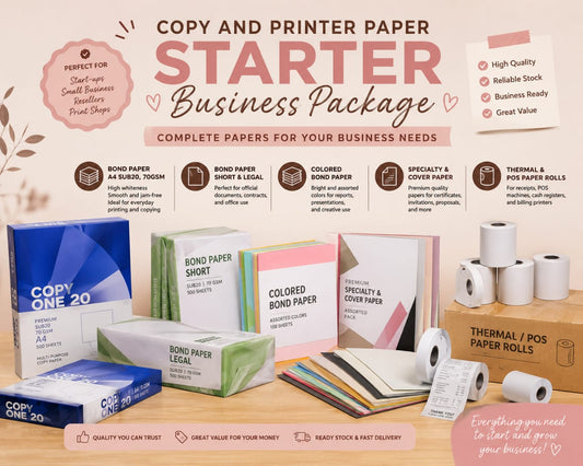 📄 Copy & Printer Paper Starter Business Package