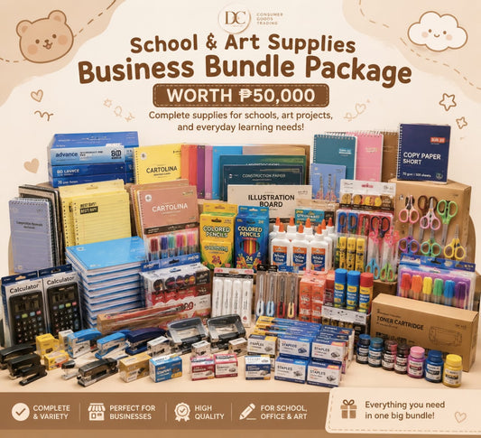 📚🎨 School &amp; Art Supplies Business Bundle Package